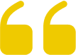 Yellow quotation marks on black background.